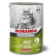 Morando Professional Cat Паштет с телятиной (консервы), 400 г