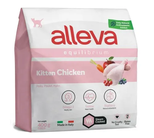 Alleva Equilibrium Kitten (Курица), 400 г