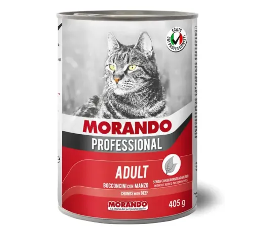 Morando Professional Кусочки в соусе (Говядина), 405 г