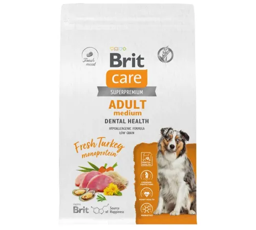 Брит Кеа Dog Adult Medium Sterilised (Индейка), 3 кг