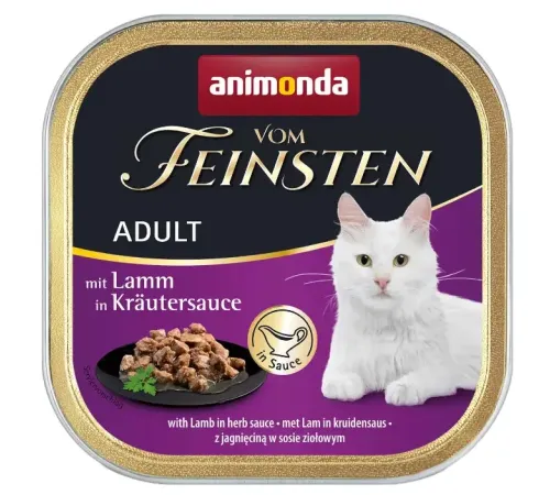 Vom Feinsten Adult Cat (Ягненок в соусе из трав), 100 г