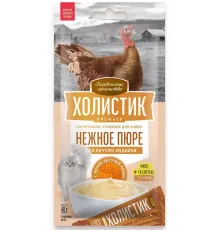 Деревенские лакомства Холистик Нежное пюре из индейки с икрой летучей рыбы, 10 г х 4 шт