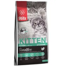 BLITZ Sensitive Kitten (Индейка) 400 г
