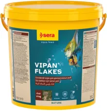 Sera Vipan Flakes Корм для всех рыб, 20 л (4 кг)