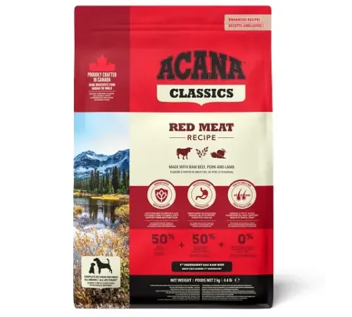 ACANA Classics Red Meat (Говядина, свинина, ягненок), 2 кг
