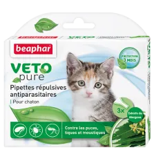 Beaphar Bio Spot On Kitten (3 пипетки/уп)