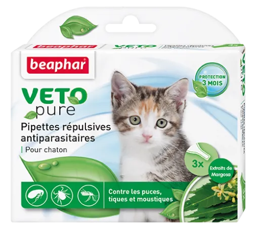 Beaphar Bio Spot On Kitten (3 пипетки/уп)
