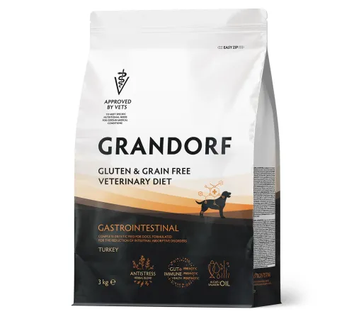 Grandorf Vet Dog Gastrointestinal (Индейка), 3 кг