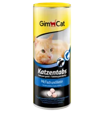 Gimcat Витамины для котов с рыбой и биотином 210 г