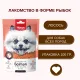 Wanpy Dog Лакомые кусочки из нежного лосося в форме рыбок, 100 г