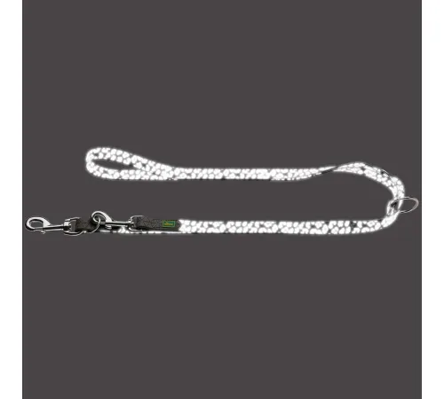 Hunter Поводок T-Leash Convenience Reflect, серый/леопард, 15/200