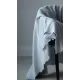 Уютный плед Плед флисовый, Жемчужный Серый, 60х70 см