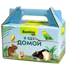 Bambini Pets Переноска-кормушка для птиц и грызунов, 1 шт