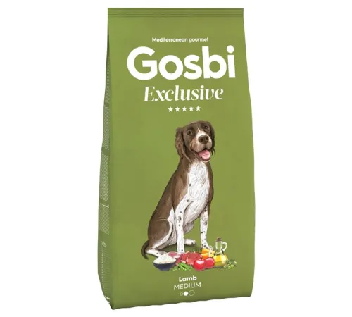 Gosbi Exclusive Adult Medium (Ягненок), 3 кг