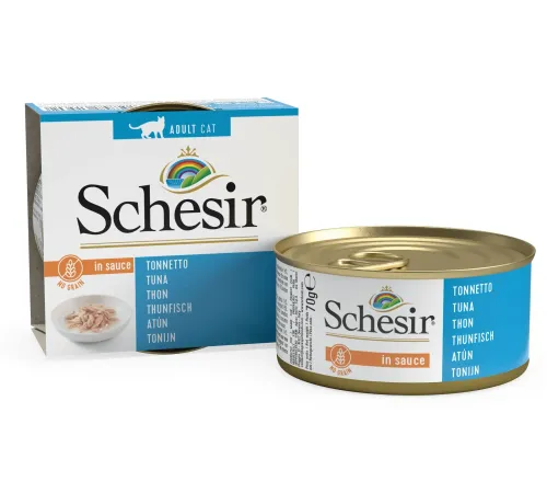 Schesir Tuna (Тунец в соусе), 70 г