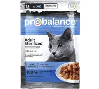 ProBalance Консервированный корм Sterilized Cat, 85 г