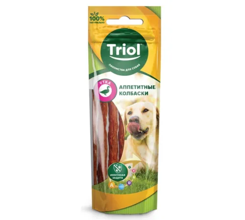 Triol PT02 Колбаски из утки, 40 г