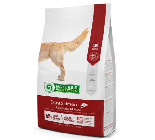 Nature's Protection Dog Extra (Лосось), 2 кг