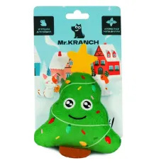 Mr.Kranch Ёлочка плюшевая с кошачьей мятой, 13 см