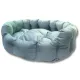Happy Friends Лежанка овальная Blue curacao, 57х46х17 см