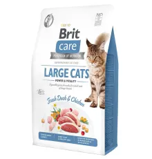 Brit Care Cat GF Large cats Power & Vitality (Утка, курица) 7 кг