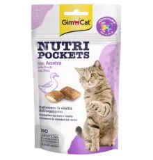 GimCat Nutri Pockets с уткой, 60 г
