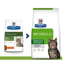 Hill's Prescription Diet Metabolic для кошек, с курицей,1,5 кг