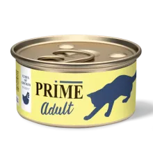 Prime Adult Консервы (Кусочки из курицы в соусе) для кошек, 75 г