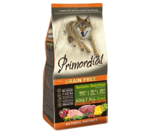 Primordial Dog Adult (Оленина, индейка), 2 кг