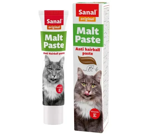 Sanal Мальт паста для кошек, 100 г