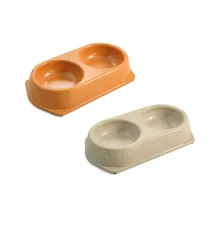 Triol Миска из бамбука двойная BM05, 0,18 л
