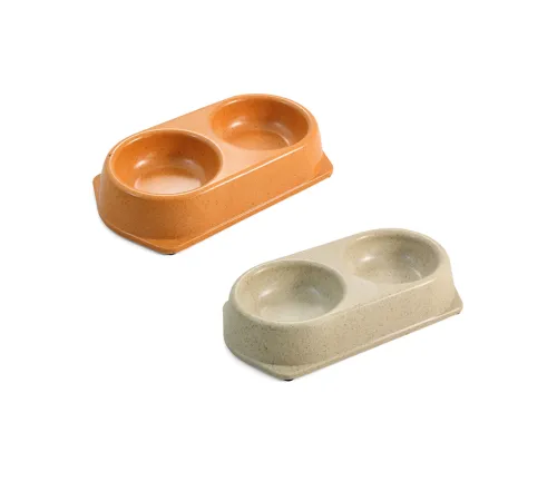 Triol Миска из бамбука двойная BM05, 0,18 л
