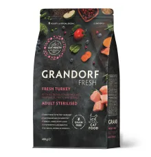 Grandorf Fresh Adult Sterilised (Индейка и батат), 400 г