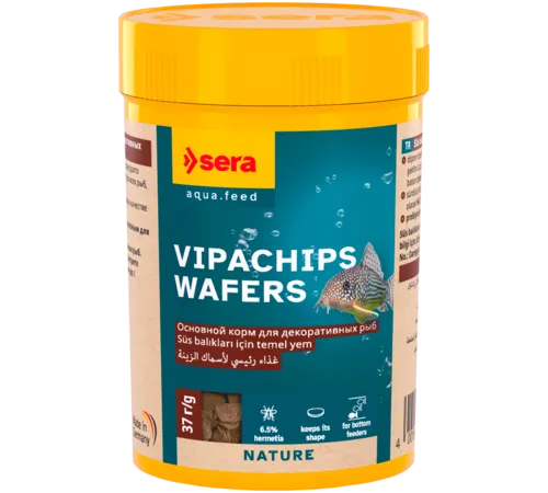 Sera Корм таблетки для сомов Vipachips Wafers, 100 мл, 37 г