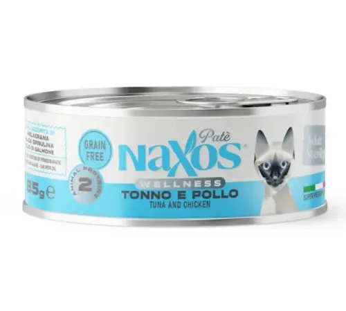 Naxos Wellness Sterilight Pate (Тунец и курица), 85 г