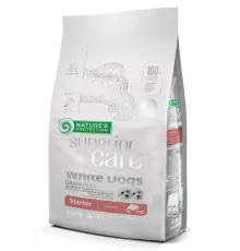 Nature's Protection Superior Care White Dogs Starter (Лосось), 1,5 кг (УЦЕНКА)