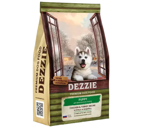 Dezzie Puppy (Курица, индейка), 3 кг