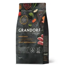 Grandorf Fresh Adult Medium & Maxi (Утка и батат), 1 кг