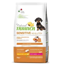Trainer Natural Sensitive No Gluten Mini Puppy&Junior (Лосось), 800 г