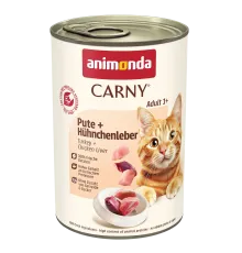 Carny Adult (с индейкой и куриной печенью), 400 г