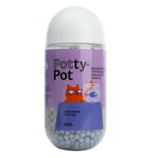 Potty-Pot Дезодорирующие гранулы Лаванда, 450 г
