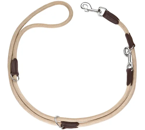 Hunter Поводок T-Leash Freestyle, песочный, 10/200