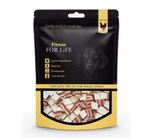 Fitmin Лакомство Chicken pieces for small dogs and cats, 70 г