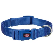 Trixie Ошейник Premium Collar Blue XS-S