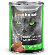Prochoice Adult Cat Selective (Говядина, печень), 400 г