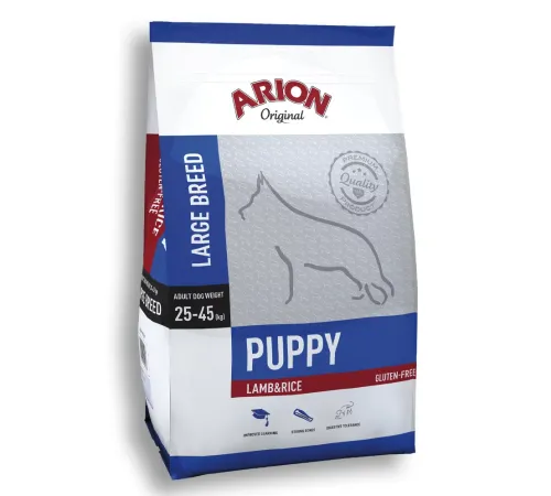 Arion Original Puppy Large Breed (Ягненок и рис), 12 кг