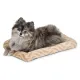 MidWest Лежанка Deluxe Wave Bed, песочный, 51х31,5х6,5 см