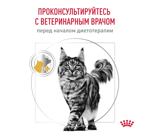 Royal Canin Urinary S/O Moderate Calorie Feline, 350 г
