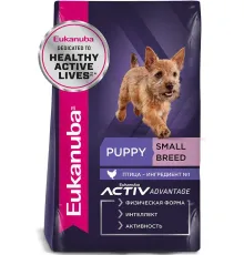 Eukanuba Puppy Small Breed (Птица), 800 г + пауч в подарок