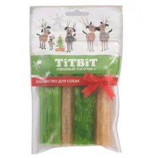 ТИТБИТ Палочки мармеладные для собак Green snack (Новогодняя коллекция) 100 г